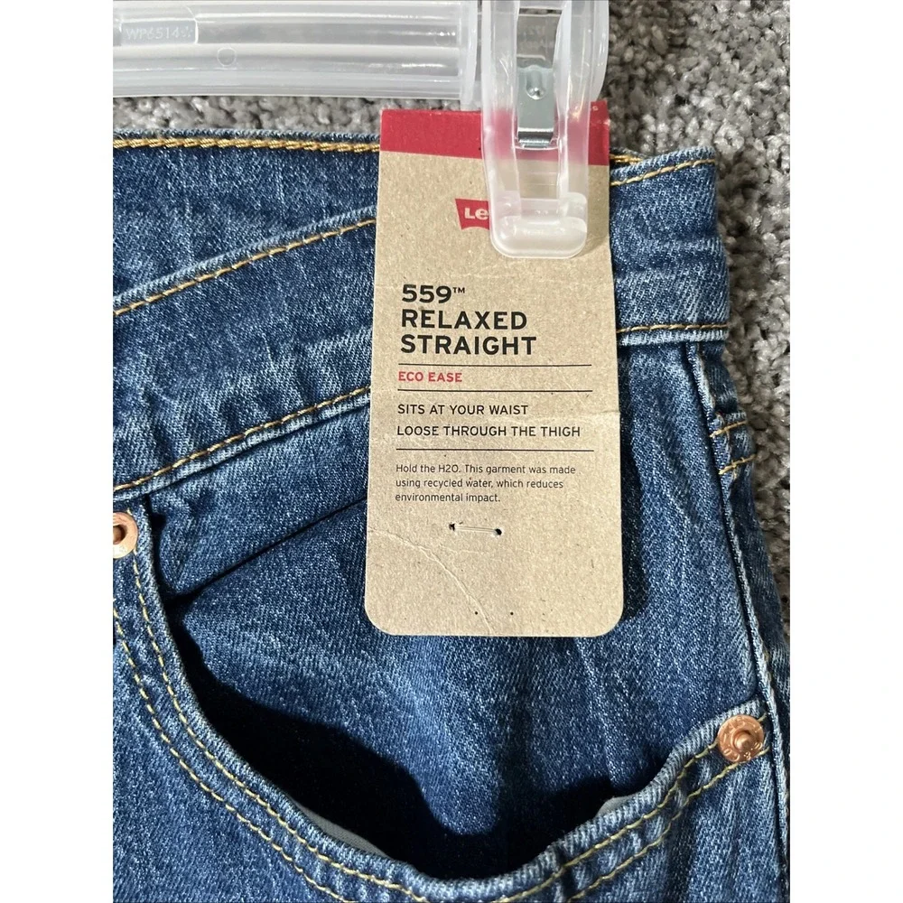 Levi's 559 Relaxed Straight Jeans 32 X 34